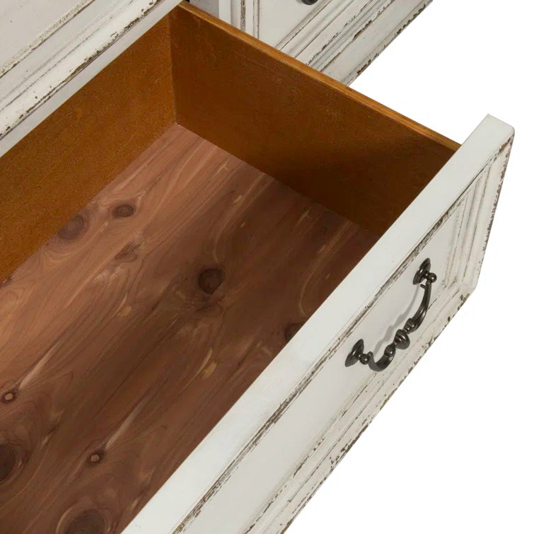 Colchester Panel Bed, Dresser & Mirror, Night Stand