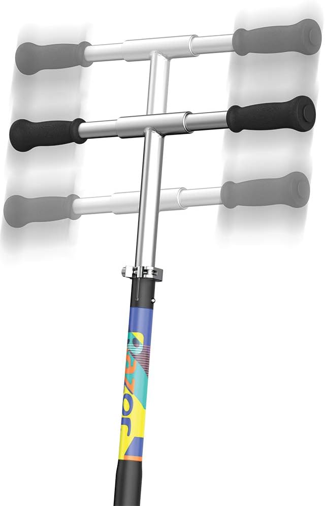 Razor A5 Lux Kick Scooter for Kids Ages 8+ - 8" Urethane Wheels, Anodized Finish Featuring Bold Colors and Graphics, for Riders up to 220 lbs
