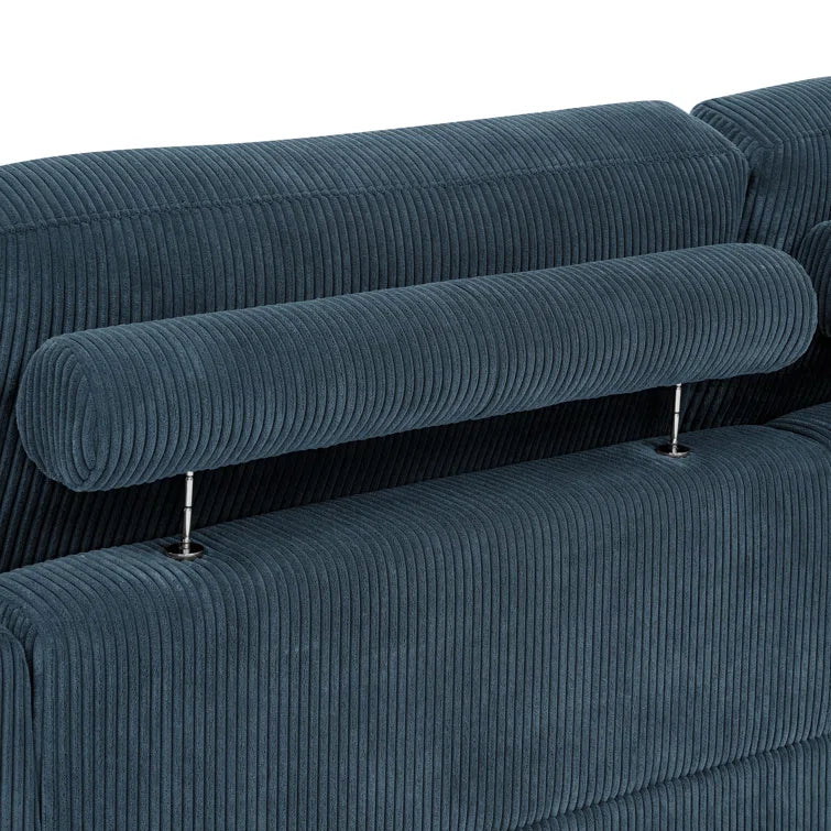 Mordecai 90'' Corduroy Sleeper Sofa