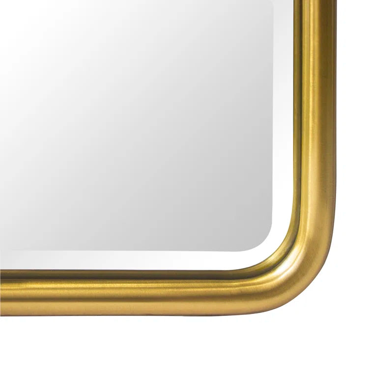 Woodvale Metal Framed Wall Mounted Bathroom / Vanity Mirror