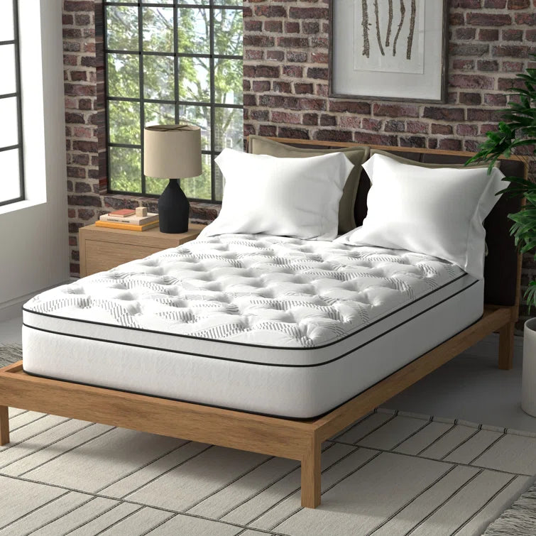 Wayfair 14" Plush Cooling Gel Hybrid Mattress