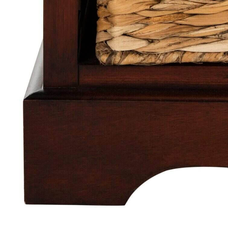 Swick 26'' Tall Solid Wood 2 - Drawer Accent Chest
