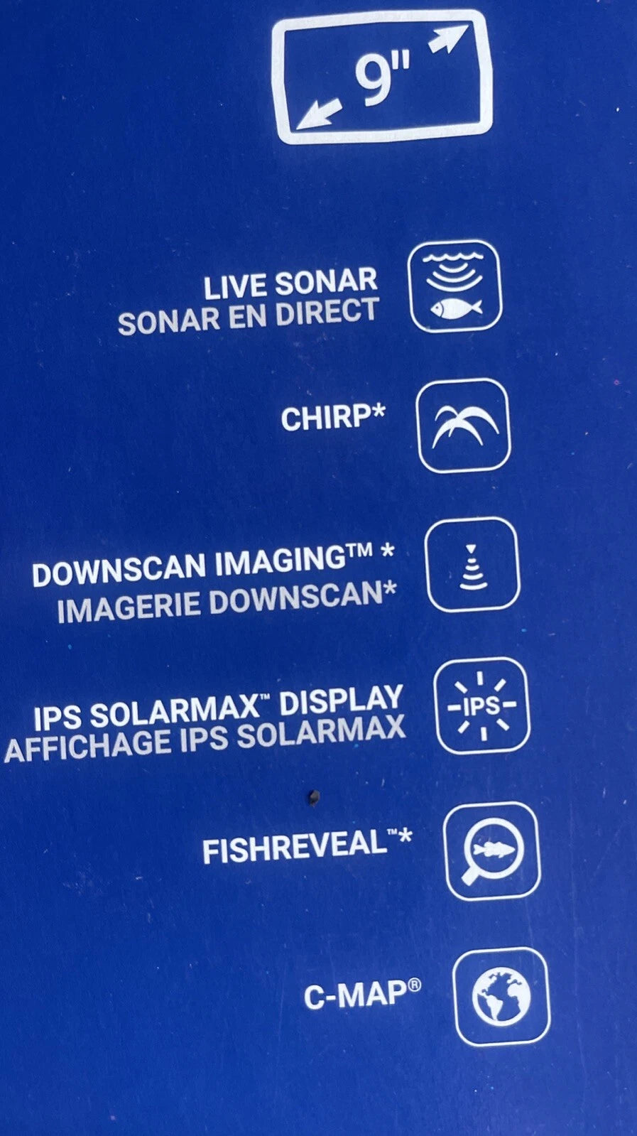 Lowrance Eagle Eye™ 9 Live Fishfinder Combo w/Transducer & C-MAP® Inland Charts