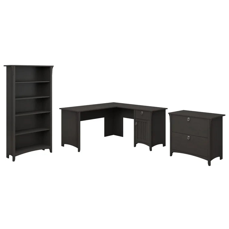 Khadesha 3 Piece Computer Desk Office Set