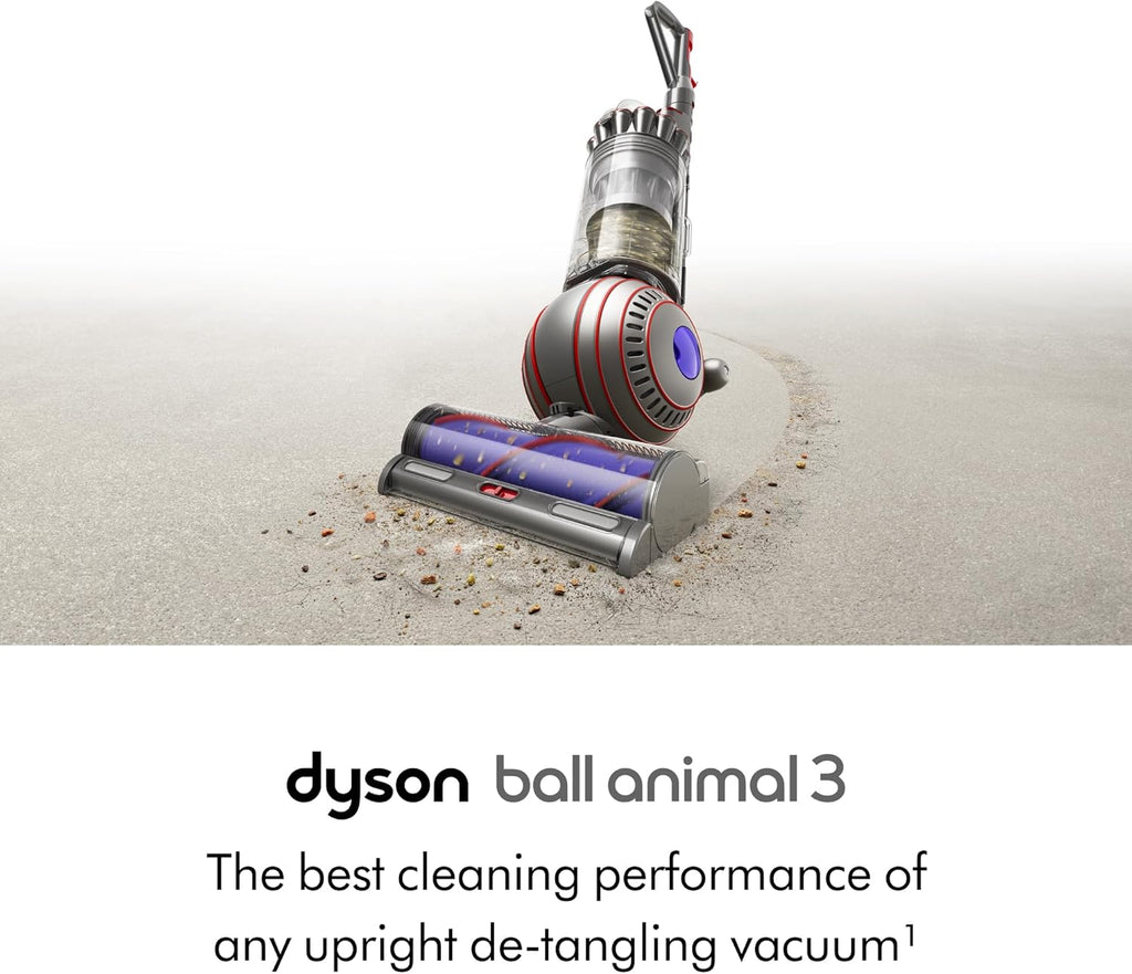 Dyson Ball Animal 2 Total Clean Upright Vacuum, Iron/Blue