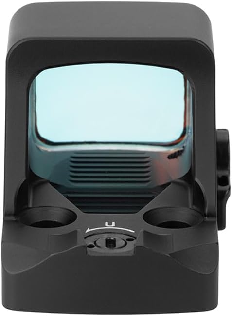 HOLOSUN HS407K X2 Red 6 MOA Dot Open Reflex Optical Sight for Subcompact Pistols - Durable Parallax Free Unlimited Eye Relief Handgun Sight with Aluminum Housing & Shake Awake Technology
