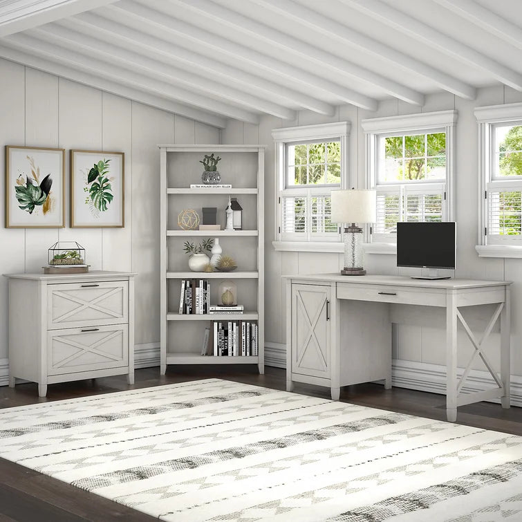 Huckins 3 Piece Rectangular Computer Desk Office Set