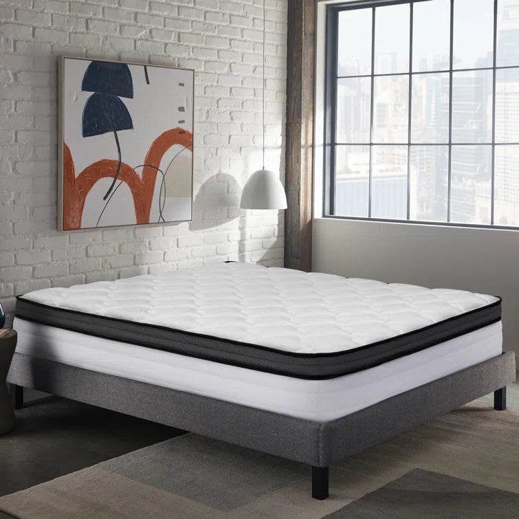 Wayfair 14" Plush Cooling Gel Hybrid Mattress