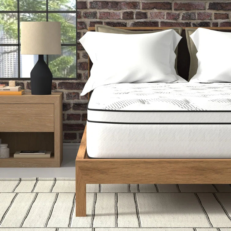 Wayfair 14" Plush Cooling Gel Hybrid Mattress