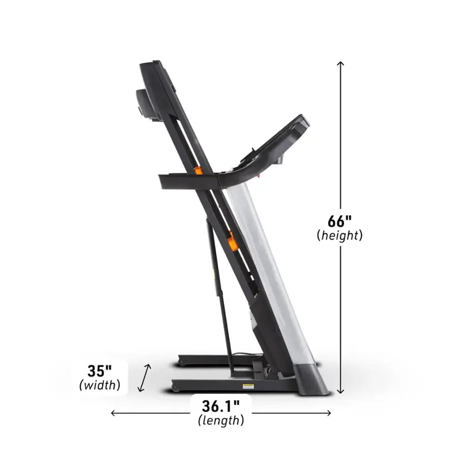 NordicTrack T 6.5 S; Treadmill for Running and Walking with 5” Display and SpaceSaver Design - Black