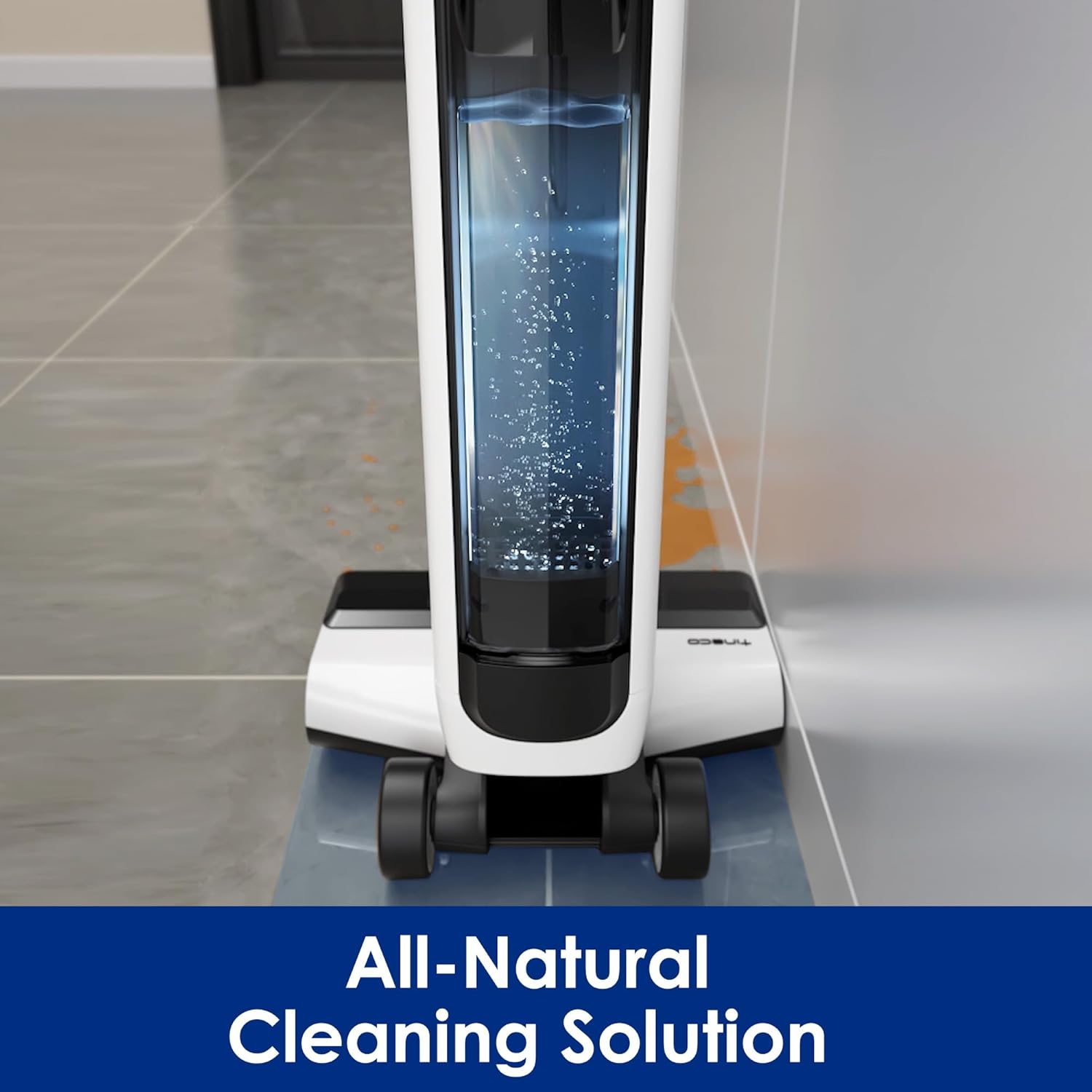 Tineco iFLOOR 5 Breeze Complete Wet Dry Vacuum Cordless Floor Washer, One-Step Cleaning for Hard Floors, Edge Clean, Auto Self-Cleaning, Lightweight & Cordless Design