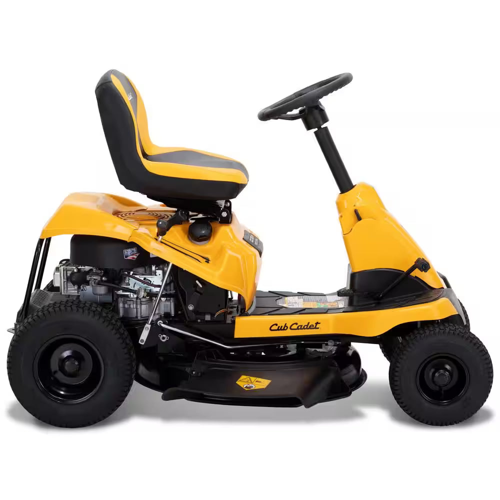 30 in. 10.5 HP Briggs & Stratton Engine Hydrostatic Drive Gas Rear Engine Riding Mower with Mulch Kit Included