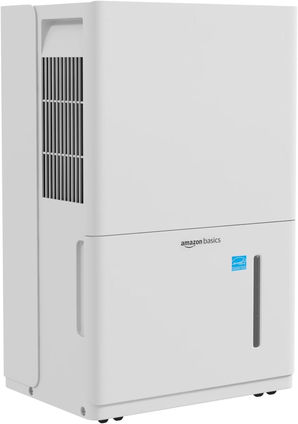 Basics Large Dehumidifier for Rooms, Energy Star Certified, Effectively Reduces Humidity, Timer, Auto-Defrost, Overflow Protection, up to 2500 SFT, 35 Pint, White