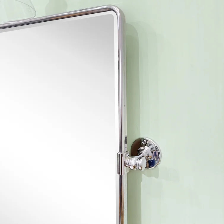 Woodvale Metal Framed Wall Mounted Bathroom / Vanity Mirror