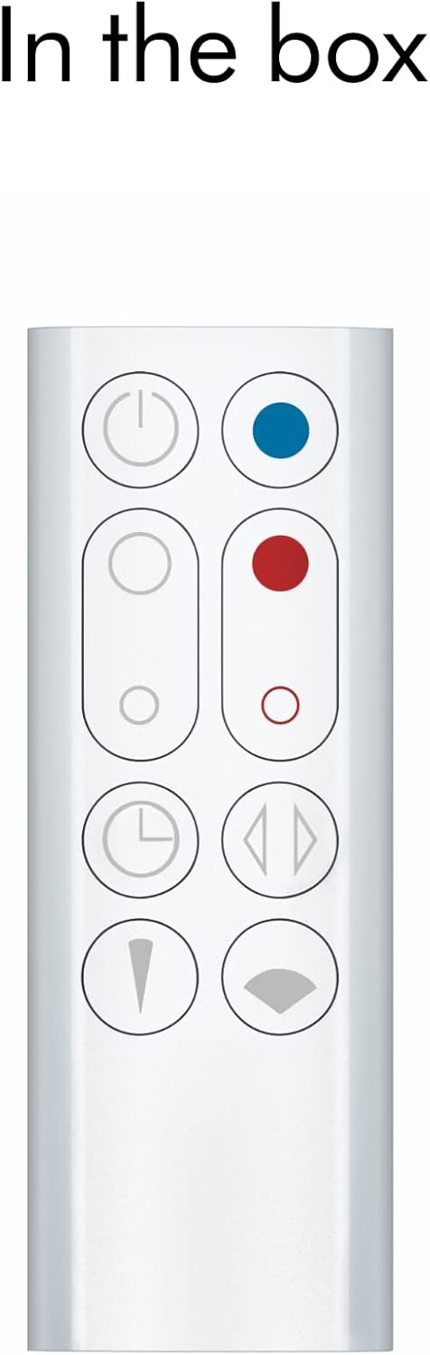 Dyson Hot+Cool™ AM09 Jet Focus heater and fan, White/Silver