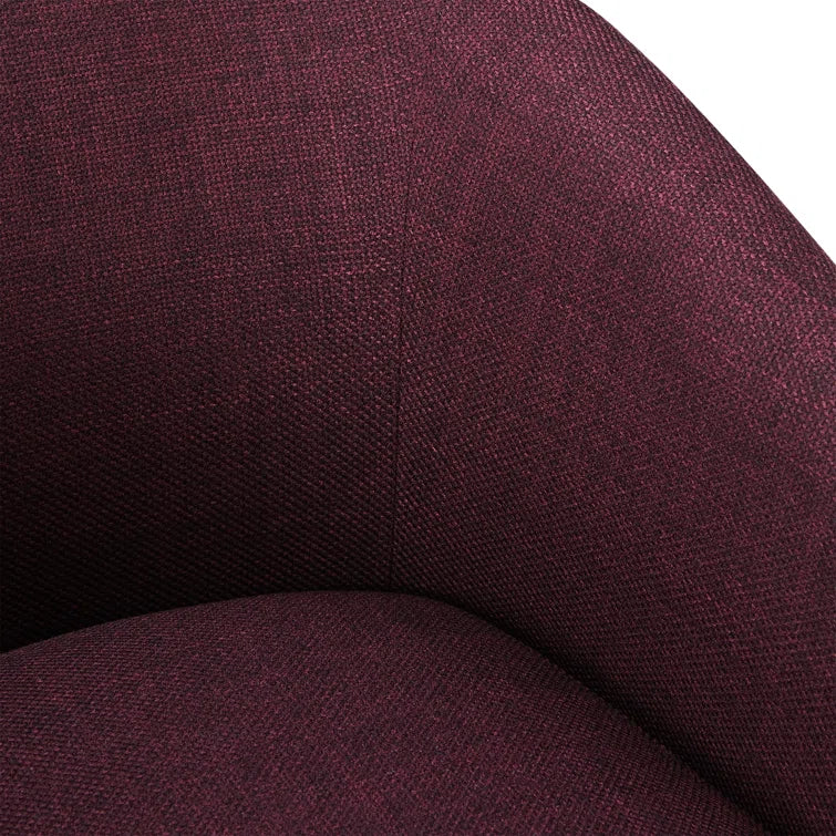 Bennett Upholstered Swivel Barrel Chair