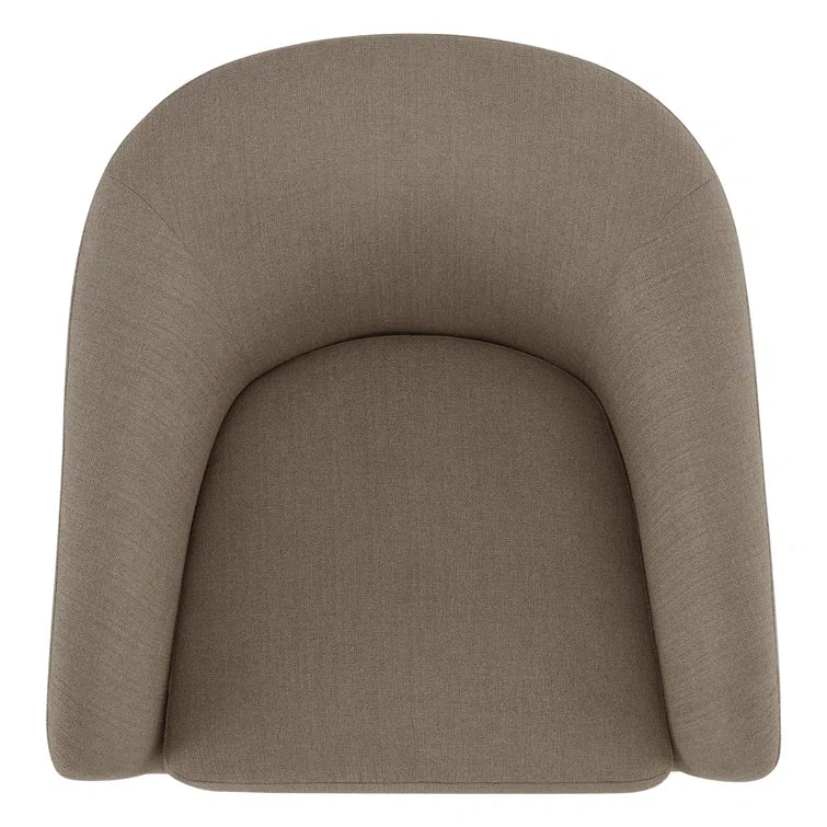 Bennett Upholstered Swivel Barrel Chair