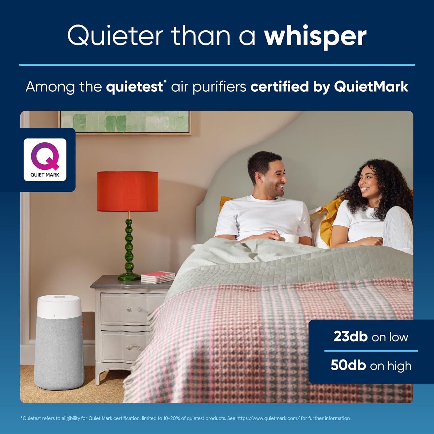 BLUEAIR 2-in-1 Purify + Humidify: Air Purifier and Humidifier with HEPASilent™ and 360° InvisibleMist™ Technology, Top Pour - covers 1,726 sqft in 60 minutes - Perfectly balanced air, one product
