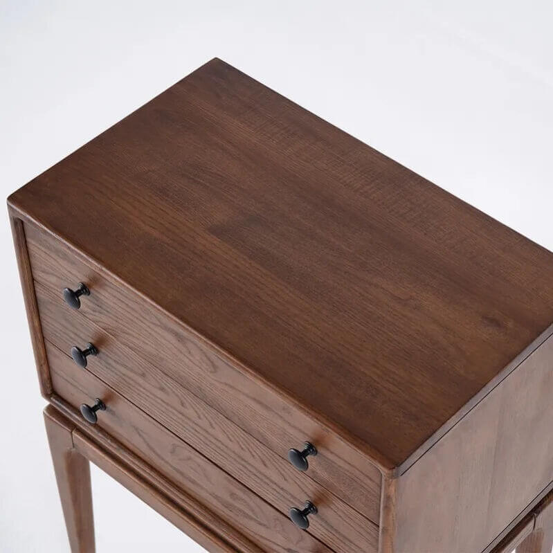 Tanic Mid Century Modern Chest Cabinet with Storage