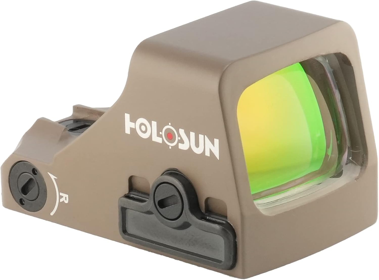 HOLOSUN HS407K X2 Red 6 MOA Dot Open Reflex Optical Sight for Subcompact Pistols - Durable Parallax Free Unlimited Eye Relief Handgun Sight with Aluminum Housing & Shake Awake Technology