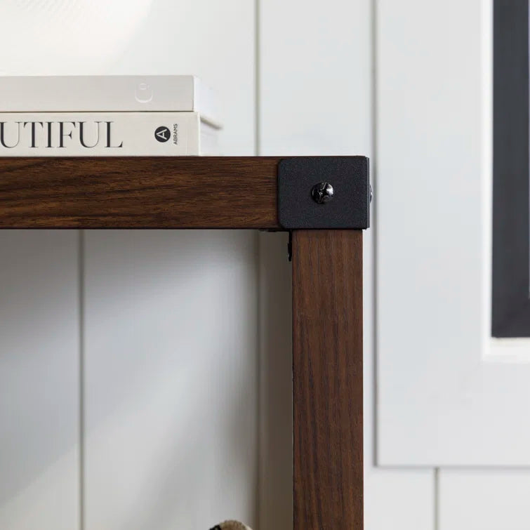 Larenda Entryway Table with Open Shelf Storage