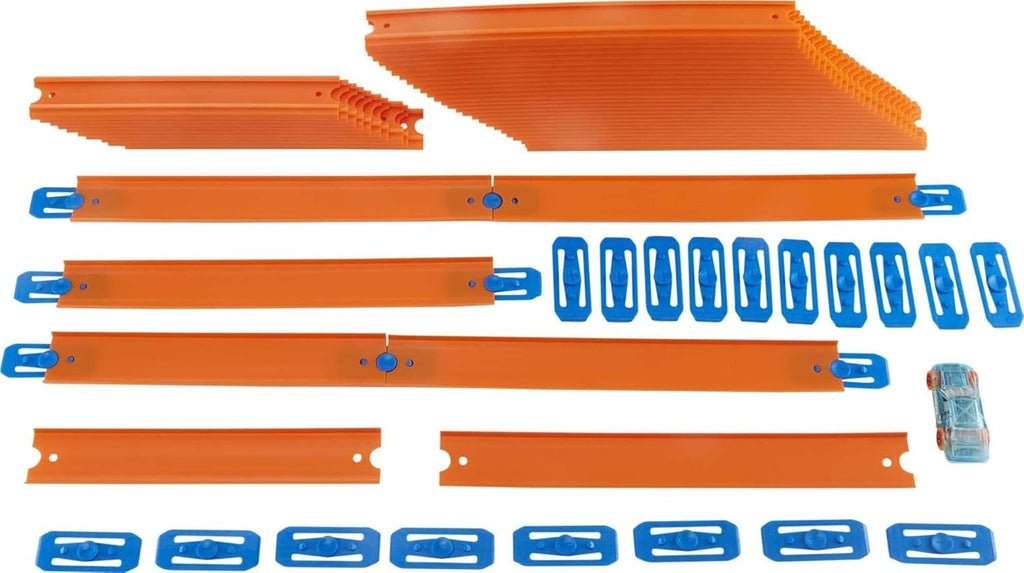 Hot Wheels City Ultimate Garage Playset with 2 Die-Cast Cars, Toy Storage for 50+ 1:64 Scale Cars, 4 Levels of Track Play + 50-Pack of 1:64 Scale Vehicles