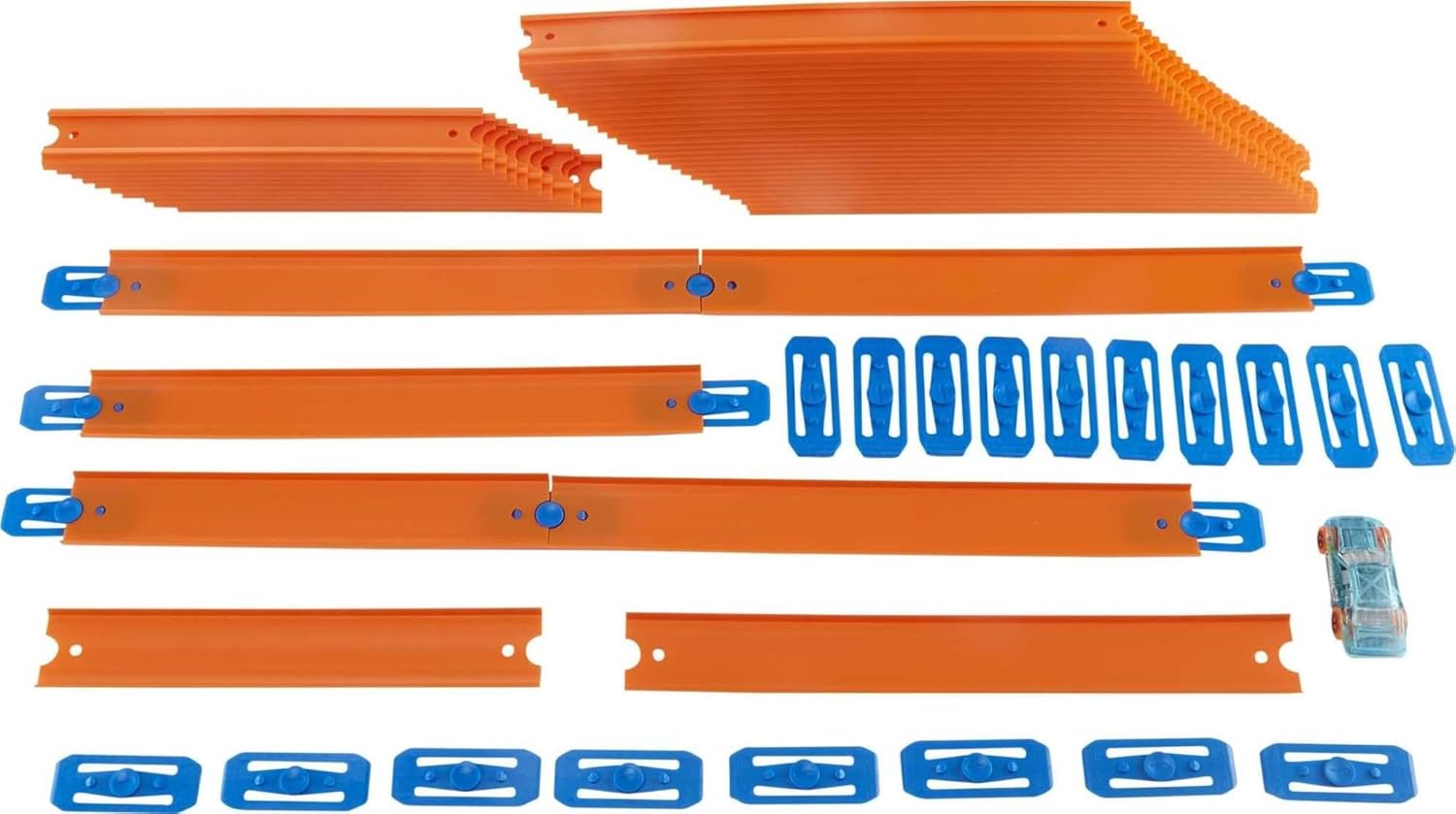 Hot Wheels City Ultimate Garage Playset with 2 Die-Cast Cars, Toy Storage for 50+ 1:64 Scale Cars, 4 Levels of Track Play + 50-Pack of 1:64 Scale Vehicles