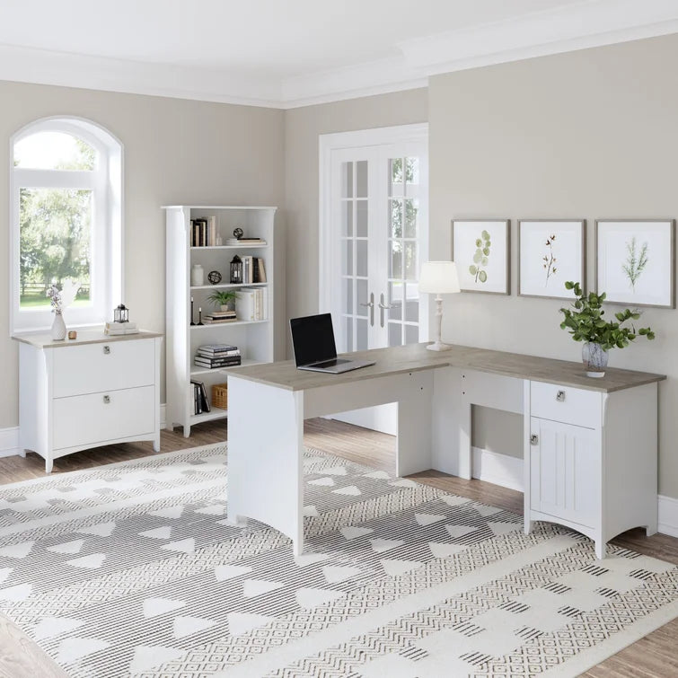 Khadesha 3 Piece Computer Desk Office Set