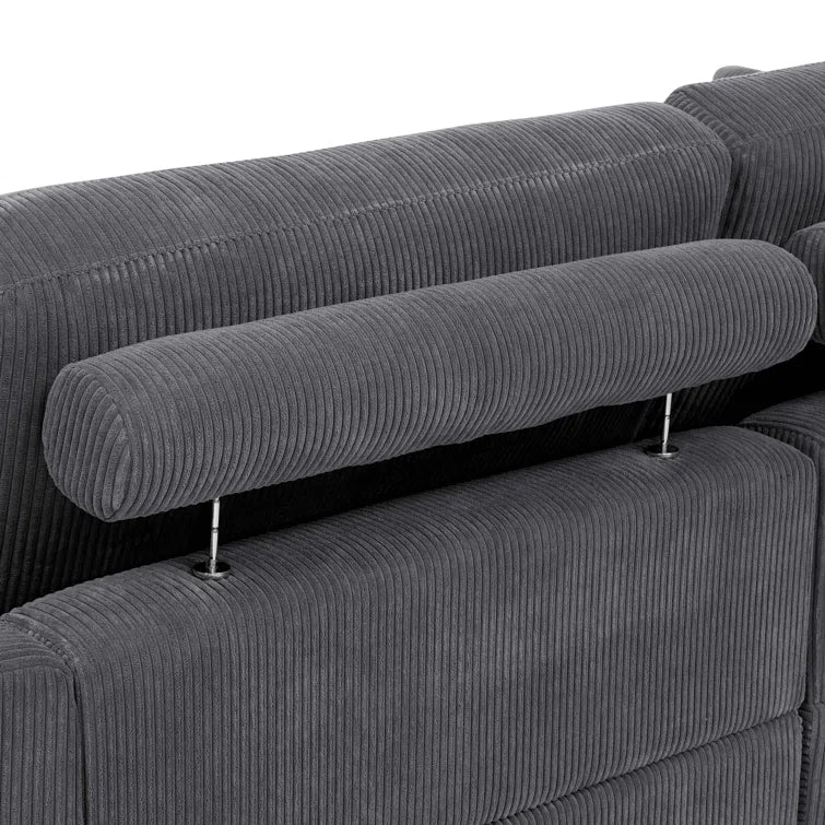 Mordecai 90'' Corduroy Sleeper Sofa