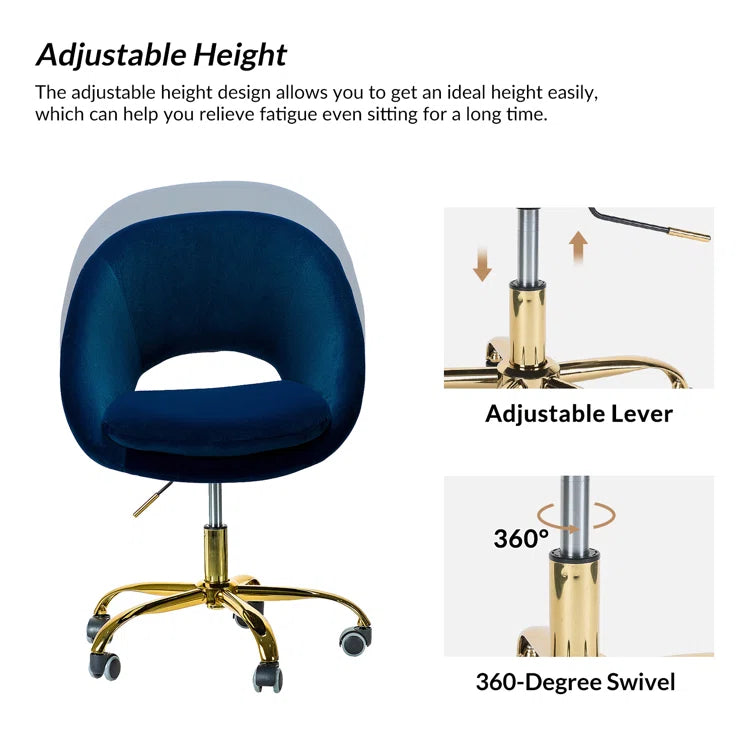Lourdes Task Chair with Ergonomic Design