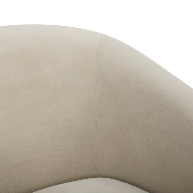 Bennett Upholstered Swivel Barrel Chair