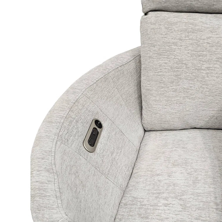 Jelissa 40" Wide Swivel Glider Power Recliner
