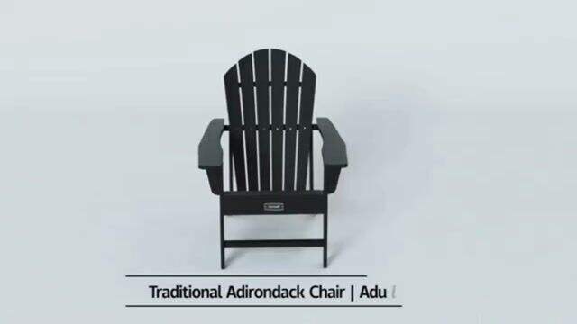 Weather Resistant Blue Recycled Plastic Outdoor Patio Chair (Set of 4)