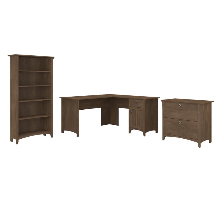 Khadesha 3 Piece Computer Desk Office Set