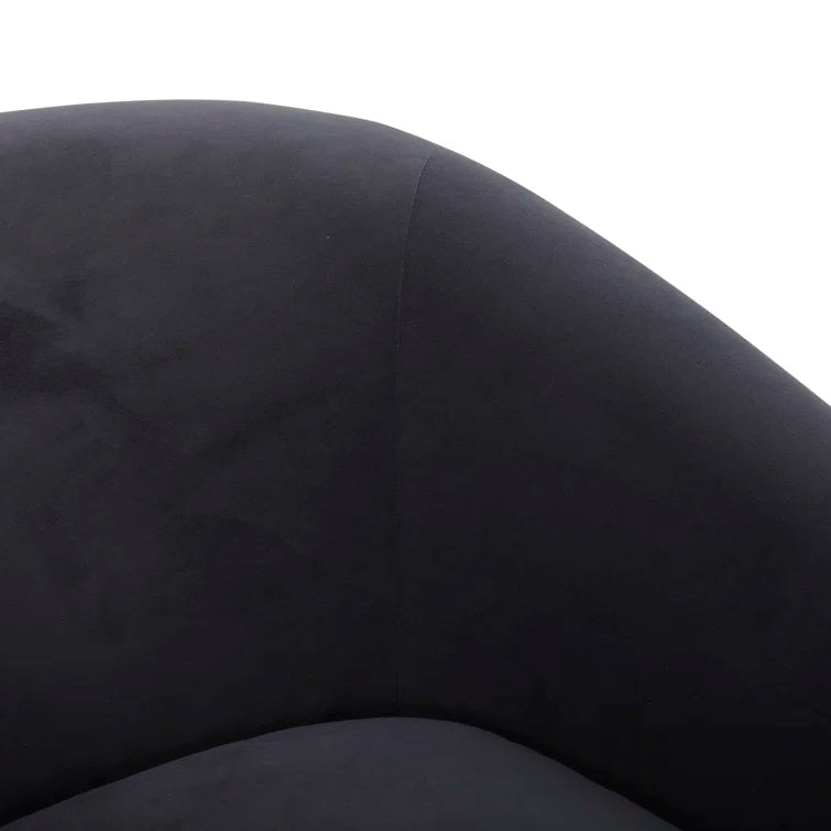Bennett Upholstered Swivel Barrel Chair