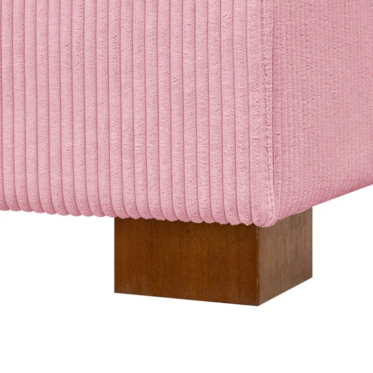 Mordecai 90'' Corduroy Sleeper Sofa