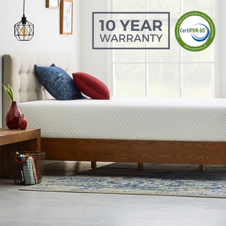12" Firm Gel Memory Foam Mattress
