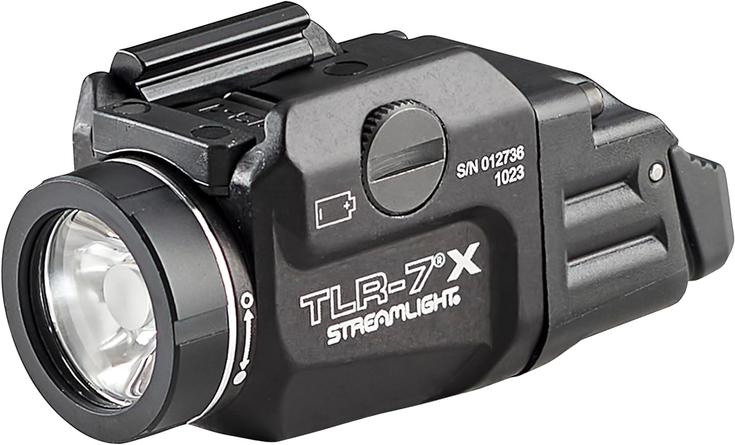 Streamlight 69456 TLR-7 X USB 500-Lumen Compact Tactical Weapon Light with High & Low Paddle Switches and Key Kit, Flat Dark Earth