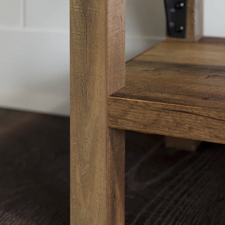 Larenda Entryway Table with Open Shelf Storage