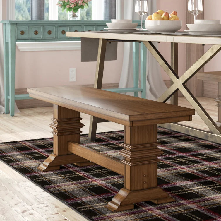 Fortville Solid Wood Bench