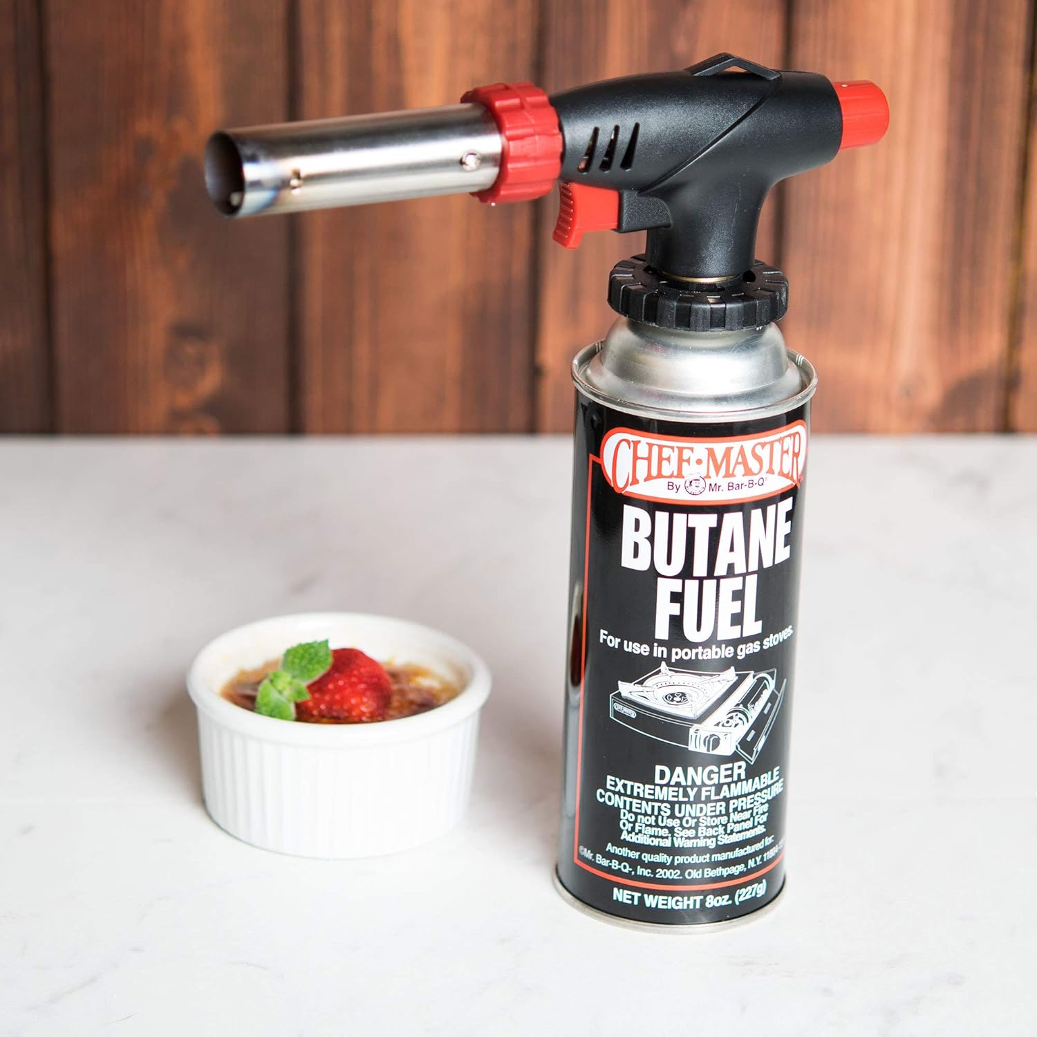 72 x 8oz. Butane Fuel Canister, Butane Fuel Refill for Butane Camp Stove, Kitchen Torch, Butane Tin Can for Portable Stove for Emergencies, Cooking, Grilling, Picnic & Camping by Chef Master 90340
