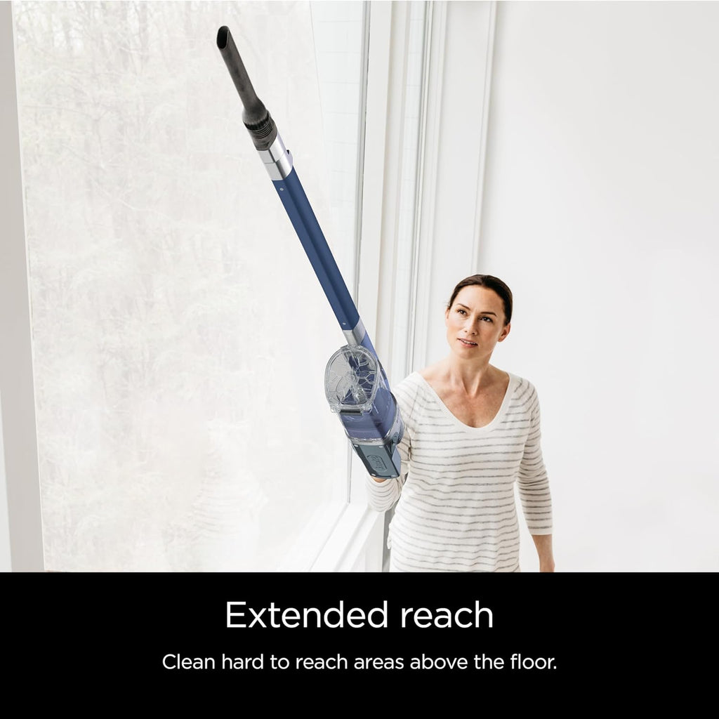 Shark Pet Cordless Stick Vacuum with XL Dust Cup, LED Headlights, Removable Handheld Vac, Crevice Tool, Portable Vacuum for Household Pet Hair, Carpet and Hard Floors, 40min Runtime, Grey, IX141