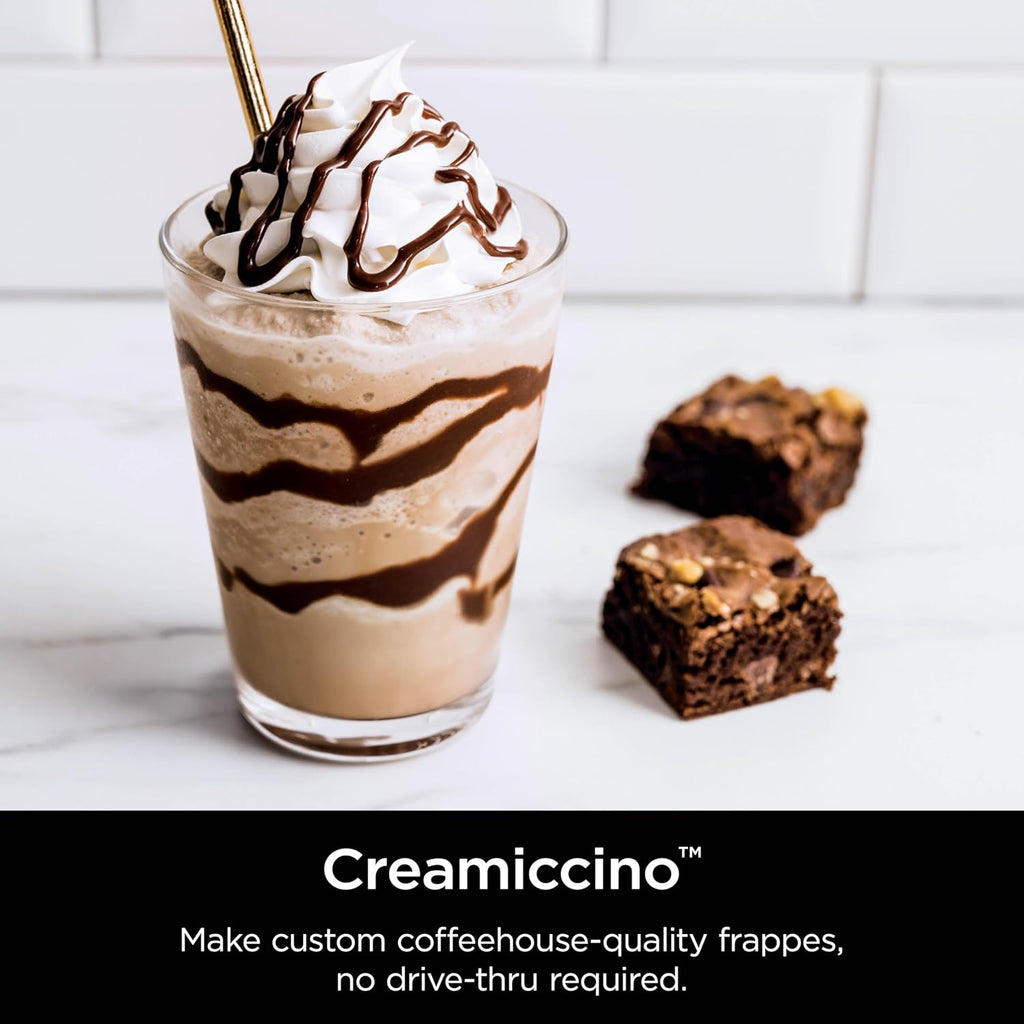 Ninja CREAMi Deluxe Ice Cream & Frozen Treat Maker for Ice Cream, Sorbet, Milkshakes, Frozen Yogurt, & More, 11-in-1, XL Capacity, Silver, Includes (2) Family-Sized 24 oz. Tubs, NC501
