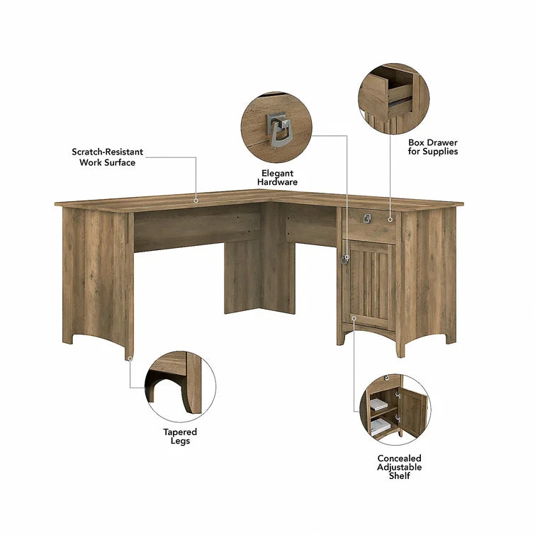 Khadesha 3 Piece Computer Desk Office Set