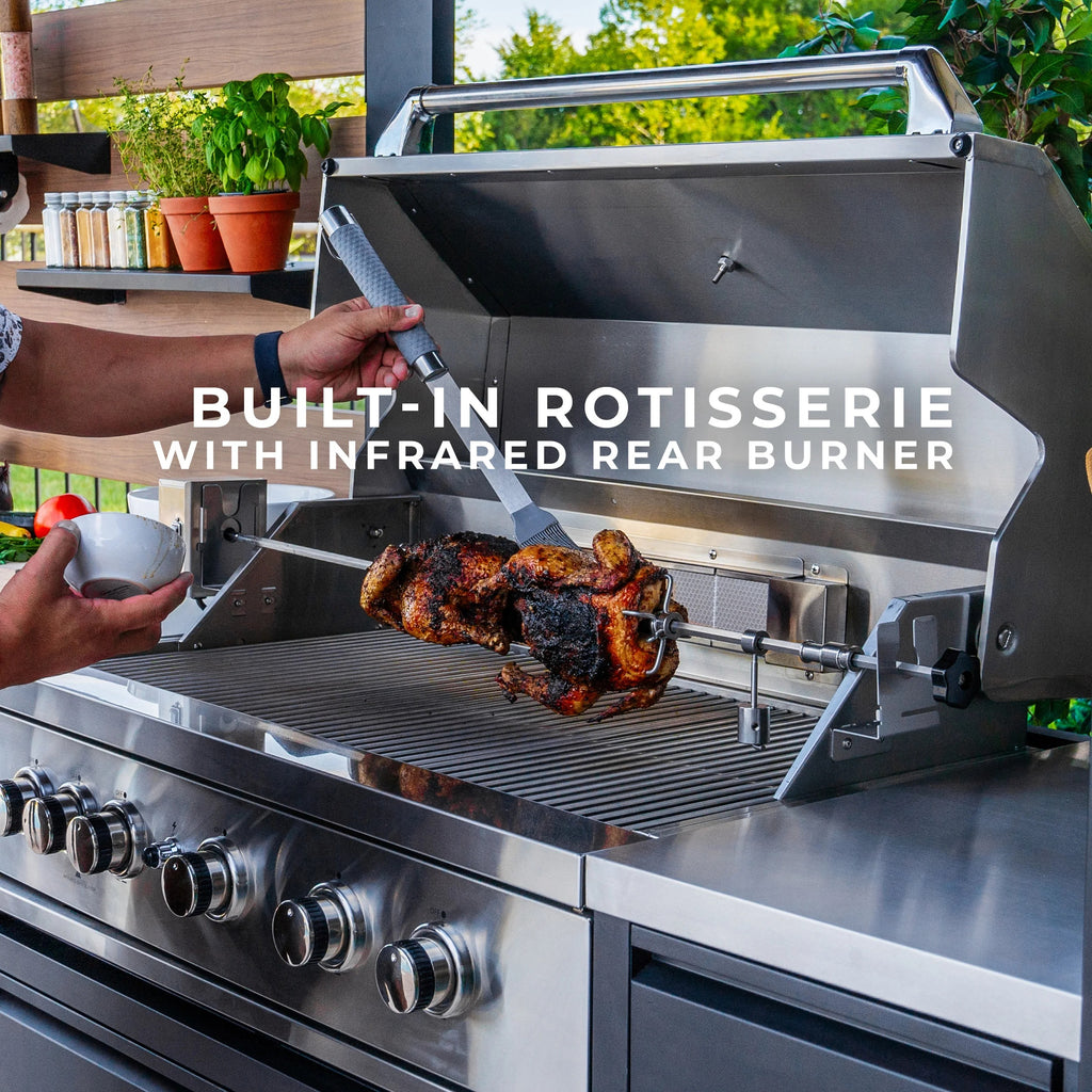 🔥[Limited Quantity]-Last 67+Sets✨Backyard Discovery Fusion Flame Propane Gas Outdoor Kitchen