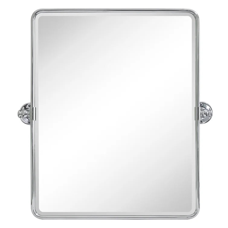 Woodvale Metal Framed Wall Mounted Bathroom / Vanity Mirror