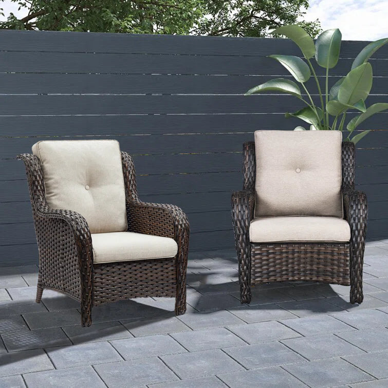 Bonia Wicker Rattan Outdoor Chairs