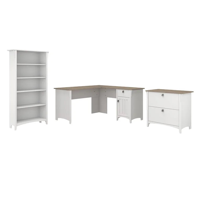 Khadesha 3 Piece Computer Desk Office Set
