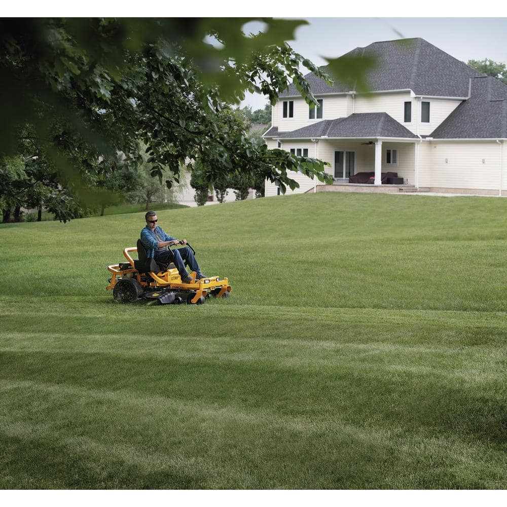 Ultima ZT1 46 in. Fabricated Deck 21.5 HP V-Twin Kawasaki Engine Dual Hydrostatic Drive Gas Zero Turn Riding Lawn Mower