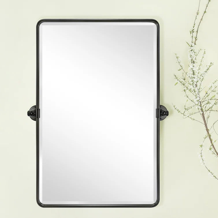 Woodvale Metal Framed Wall Mounted Bathroom / Vanity Mirror